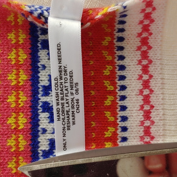 N/A.❄ NICE! NWOT TALBOTS Nylon/Lambswool Long Scarf - Picture 7 of 7